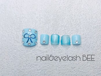 ネイルビー 銀座店(Bee)/7月フットネイルデザイン☆