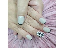 ケーエムネイル(Kmnail)/千鳥格子ネイル♪8800円