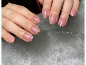 ボニール(BONIR)/ワンカラー先端ライン