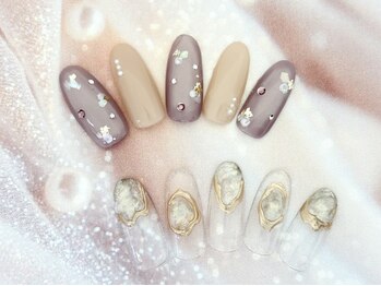 ネイルパティオ 浦和店(nail patio)の写真/平日特典有★定額ネイルオフ込4500円～フットも豊富！ニュアンスネイルやガラスフレンチOK/パラジェルも有