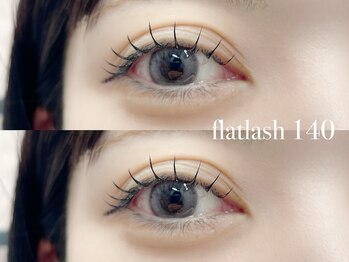 クプアイラッシュ 新宿店(qup eyelash)/フラットラッシュ