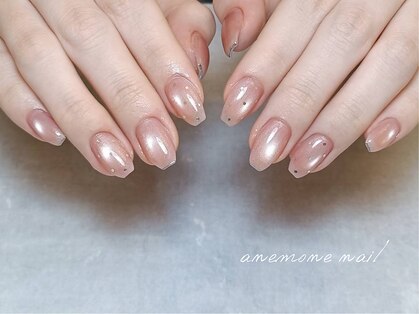 アネモネネイル(anemone nail)の写真