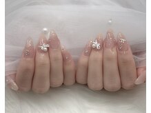 メルア(Melua)/チークネイル×ラメ