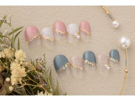 5000円　フレンチ　グリッター