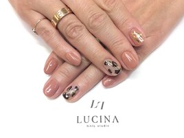 W-545 大人っぽテラコッタネイル