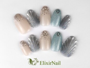 エリクサーネイル 五反田(Elixir Nail)/定額b カジュアル/クーポン使用