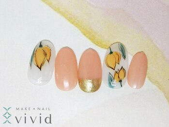 メイクプラスネイル ヴィヴィッド(MAKE+NAIL vivid)/オリジナルネイル♪