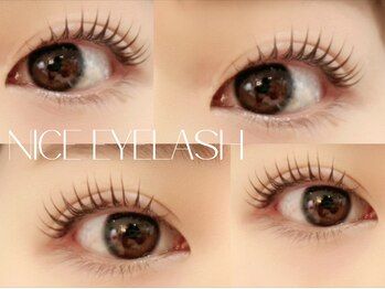 ナイスアイラッシュ なんば店(NICE EYELASH)/パリジェンヌ+束感