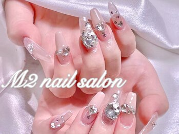エムズ ネイルサロン(M2)/ビジューワンホンネイル