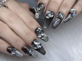 ネイルズバー 新宿店(Nails Bar)/ダークグラデーションネイル