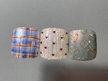 シューミーネイル(syu-mii nail)/【FOOT】親指art(2本)
