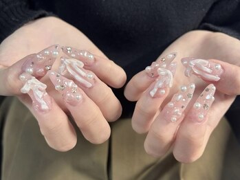 ミュウミュウ(miumiu)/春ネイル