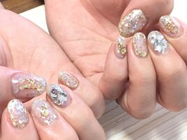 selectQ12月キラキラネイル