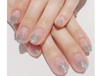 カラン 焼津店(CALIN)/綺麗めシルバーラメ