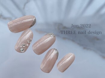 スリー(THREE)/June.2022/nail design