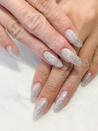 グリッターネイル