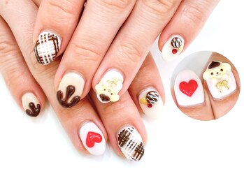 ネイルコレクション ピンク(Nail Collection Pink)/キャラクター3D★ポムポムプリン