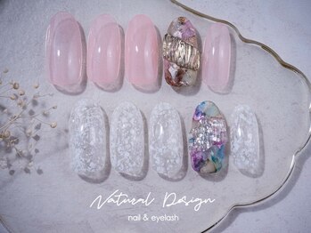ナチュラルデザイン 品川本店(Natural Design)/ワンポイントArtネイル/本田