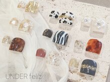 アンダーフェリス ビマユ(UNDER feliz×BIMAYU)/FOOT季節の限定デザイン