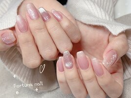 シンプルオフィス桜　春ネイル