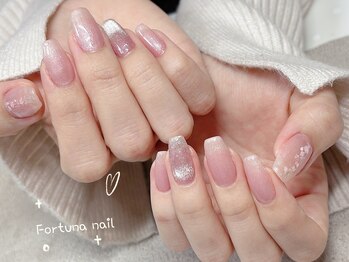 フォルトゥーナ 神田(Fortuna)/シンプルオフィス桜 春ネイル