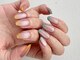 フリークネイル(FREAK Nail)の写真/【マグネットフレンチ＊12000円】流行りの水光マグ♪韓国/ワンホン◎シーンに合わせ最大限のアートを提案♪