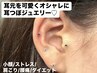 【学割U24】耳元から可愛く♪耳ツボジュエリー両耳３粒　￥１，５００