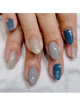 キューセブン ネイルラウンジ イオンモール高崎店(Q7 Nail Lounge)/定額デザイン