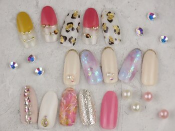 ラフィネ(Raffine+)の写真/【ご新規様オフ無料】オトナ女性にぴったり！シンプル・上品系～印象UPできるニュアンスデザインなど多数！