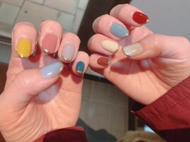 10色・カラーネイル