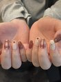 クレセントアイアンドネイル 天神大名店(Crescent Eye&Nail) リボン×チェック