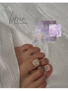 nail salon lune【ルネ】【5月中旬OPEN(予定)】/フット定額デザイン ¥8,000
