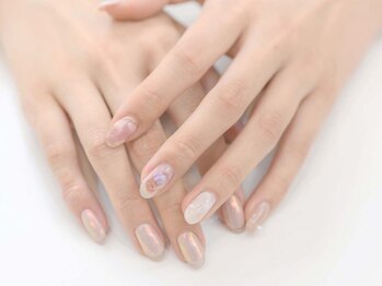 シンプリー 西荻窪店(Simpliee)の写真/ケラチン入り美爪育成専門フィルインジェルとハンドケアでウル艶ネイルに。