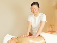 癒処 らいふく堂の雰囲気（施術前の足湯で上質な香りに包まれてから、深いリラックスへ。）
