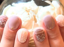 ネイルズ ララ(nails Lala)/ニットネイル。