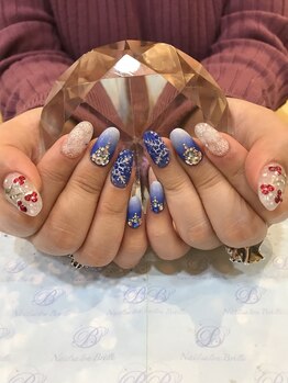 エスフィーネイルサロン ブリーユ(Esfy nailsalon Brille)/雪の結晶ネイル