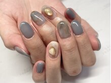 ネイルフロンティア 吉祥寺(NAIL FRONTIER)/大理石ビジュー5480円～
