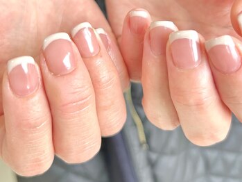マニネイル 高の原店(mani nail)/アイボリーフレンチ