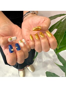 ル ミルト(Lu Mirto)/ニュアンスネイル/アシメネイル