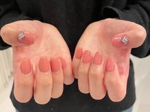 アイスタジオ アンド ダブルネイル 河原町店(EYE STUDIO&W NAIL)/ワンカラー/夏ネイル/河原町駅