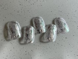 ホイルオーロラネイル