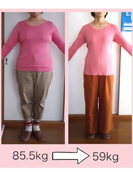 ココリフレ(COCO RE*FRE)/47歳162cmのお客様ダイエット