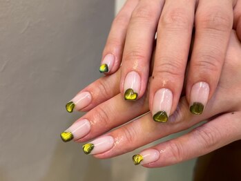 レイネイルアンドレイアイ 浜町観光通り店(RAY NAIL ＆ ray eye)の写真/【デザイン持ち込みOK☆】クオリティにこだわる実力派サロン!豊富なアートで指先をお洒落で華やかに＊