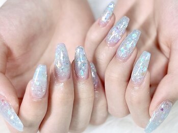 グリッターネイル