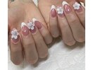 フレンチネイル＆フラワーネイル