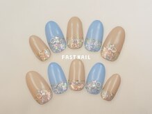 ファストネイル 自由が丘駅前店(FAST NAIL)/着物ネイル 【11984】