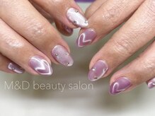 エムアンドディビューティサロン 銀座店(M&D)/ハートマグネットをチョイス^_^