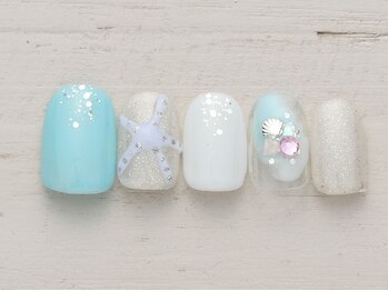 ノーネイル アゲオ イオンモール上尾(NO NAIL AGEO)/ヒトデビーチ ￥4990