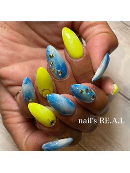 ネイルズリアル(nail's REAL)/デニムネイル
