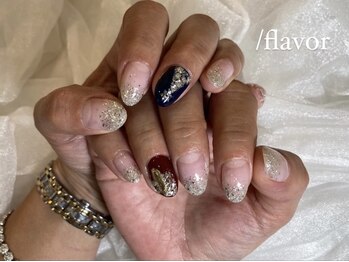 スラッシュフレーバー(/flavor)/クリスマスネイル♪